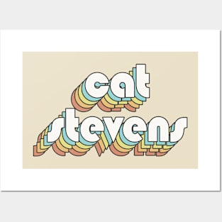 Retro Cat Stevens Posters and Art